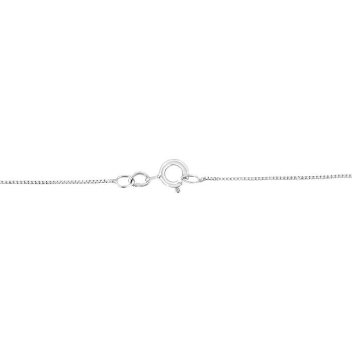Collar con colgante de corazón calado con diamantes redondos de 3 ct. p.t. en plata de ley, foto 5