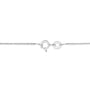 Treated Color Diamond Solitaire Milgrain Pendant Necklace in Sterling Silver, photo 29