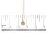 Diamond Accent Crescent Moon Pendant Necklace in 10K Yellow Gold, photo 5