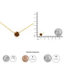 1/2 Ct. T.W. Martini Set Lab-Grown Yellow Diamond Solitaire Pendant Necklace in 14K Yellow Gold, photo 6