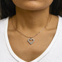 Diamond Heart Pendant Necklace in Sterling Silver, photo 31