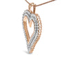 Diamond Heart Pendant Necklace in Sterling Silver, photo 40