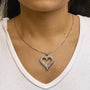 Diamond Heart Pendant Necklace in Sterling Silver, photo 28