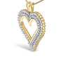 Diamond Heart Pendant Necklace in Sterling Silver, photo 41