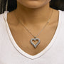 Diamond Heart Pendant Necklace in Sterling Silver, photo 29