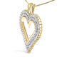 Diamond Heart Pendant Necklace in Sterling Silver, photo 38