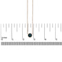 2 Ct. T.W. Bezel-Set Treated Blue Diamond Solitaire Pendant Necklace in 14K Rose Gold, photo 5
