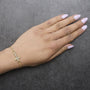 Diamond Accent Cross Lariat Bolo Bracelet in Gold Vermeil, photo 3