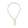Diamond Accent Bar Lariat Bolo Bracelet in Gold Vermeil, photo 1