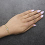 Diamond Accent Mom Lariat Bolo Bracelet in Gold Vermeil, photo 3