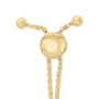 Diamond Accent Infinity Sign Lariat Bolo Bracelet in Gold Vermeil, photo 4