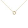 Diamond Accent A-Z Initial Bubble Pendant Necklace in Yellow Gold Vermeil, photo 15