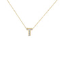 Diamond Accent A-Z Initial Bubble Pendant Necklace in Yellow Gold Vermeil, photo 22