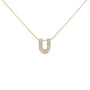 Diamond Accent A-Z Initial Bubble Pendant Necklace in Yellow Gold Vermeil, photo 21