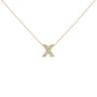 Diamond Accent A-Z Initial Bubble Pendant Necklace in Yellow Gold Vermeil, photo 18