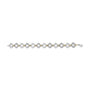 1/10 Ct. T.W. Natural Round Diamond Tennis Bracelet in Two-Tone Sterling Silver, photo 4