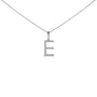 Diamond Accent A-Z Initial Pendant Necklace in Sterling Silver, photo 22