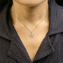 Diamond Accent A-Z Initial Pendant Necklace in Sterling Silver, photo 56