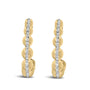 Diamond Accent Bold Earrings in Gold Vermeil, photo 1
