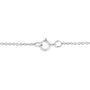 Collar con colgante con emblema de corazón y detalle de diamante de garras en plata de ley, foto 5