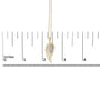 Diamond Accent Angel Wing Pendant Necklace in Gold Vermeil, photo 5