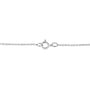Collar con colgante en forma de cometa con detalle de diamante pavé en plata de ley, foto 5