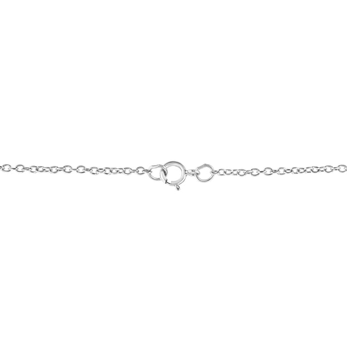 Diamond Accent Zodiac Key Pendant Necklace in Sterling Silver, photo 51