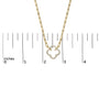 1/10 Ct. T.W. Diamond Paperclip Chain Clover Pendant Necklace in Gold Vermeil, photo 5