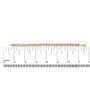 Pulsera de eslabones de pantera con diamantes de 1/7 ct. p.t. en vermeil de oro, foto 5