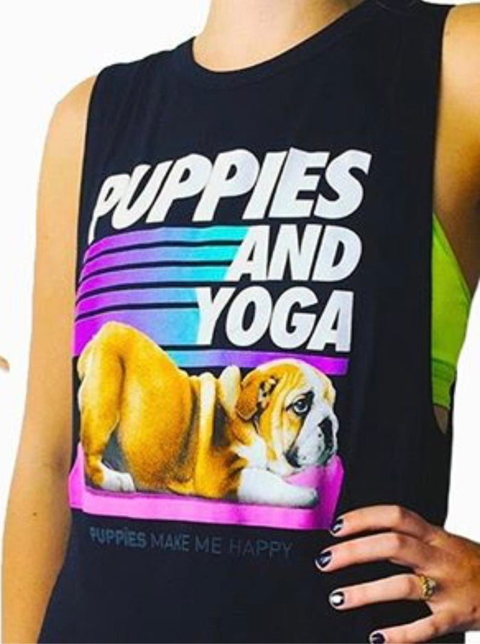 Puppies & Yoga OG Tank Top