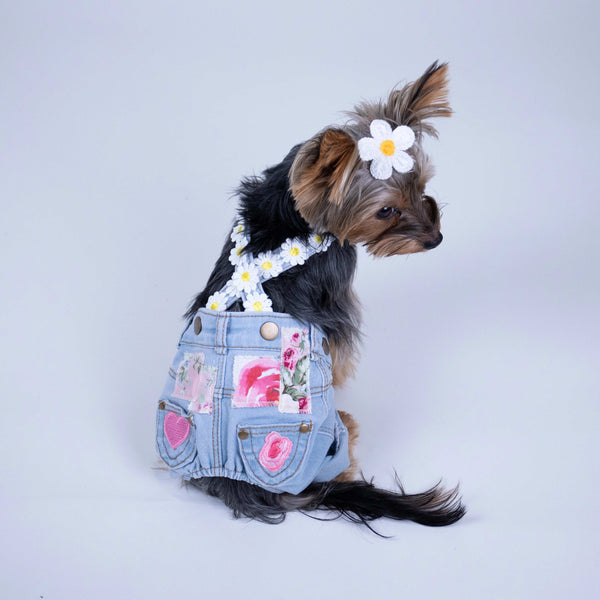 Floral Patchwork Overalls, photo 2