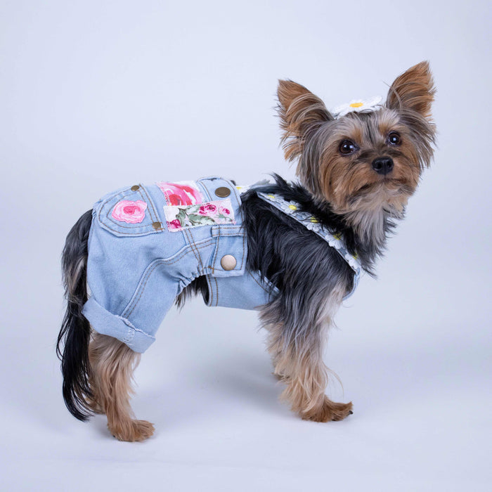 Floral Patchwork Overalls, photo 3