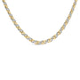Collar con colgante Riviera llamativo con diamantes de 1 ct. p.t. en oro amarillo de 10K, foto 1