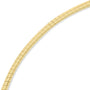2 Ct. T.W. Round and Princess-Cut Diamond 'V' Shape Statement Necklace in 14K Yellow and White Gold, photo 4