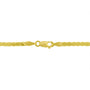Collar con colgante en forma de V de canal con diamantes de 1/4 ct. p.t. en oro amarillo y blanco de 14K, foto 5