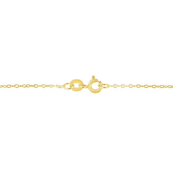 1/10 Ct. T.W. Miracle-Set Round Diamond Pendant Necklace in 10K Gold-Plated Sterling Silver, photo 20