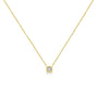 1/10 Ct. T.W. Miracle-Set Round Diamond Pendant Necklace in 10K Gold-Plated Sterling Silver, photo 12
