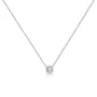 1/10 Ct. T.W. Miracle-Set Round Diamond Pendant Necklace in 10K Gold-Plated Sterling Silver, photo 7