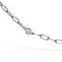 Collar de 11 estaciones de bisel con diamantes de 1 ct. p.t. en oro blanco de 14K, foto 2