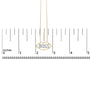 1/4 Ct. T.W. Diamond Boss Pendant Necklace in 14K Yellow Gold-Plated Silver, photo 5