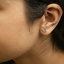 1/10 Ct. T.W. Diamond Initial a to Z Stud Earrings in 10K White Gold, photo 56