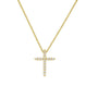 Faith Cubic Zirconia Cross Pendant Necklace, photo 3