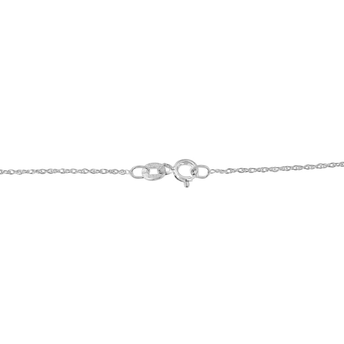 1/6 Ct. T.W. Diamond Floating Heart Pendant Necklace in 10K Two-Tone Gold, photo 4