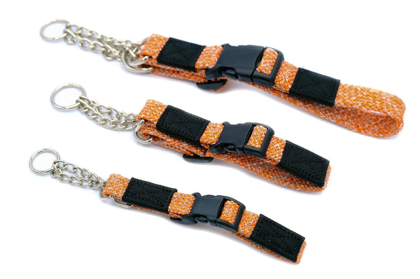 Flat Weave Climbing Rope Martingale Dog Collar, photo 2