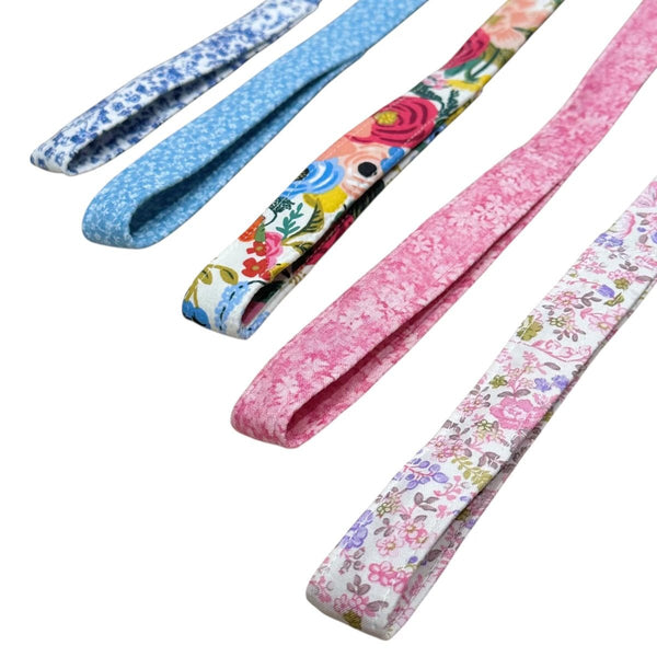 Blue Floral Calico Leash, photo 2