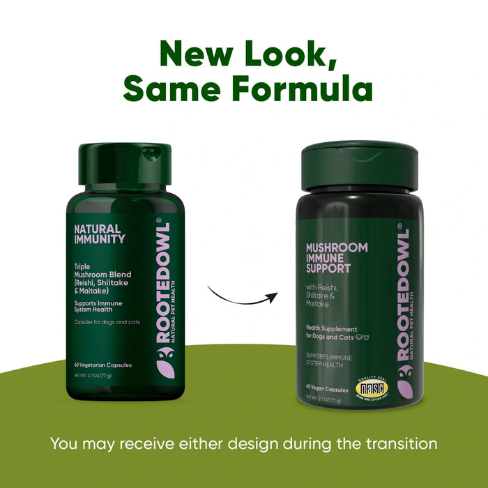 Mushroom Immune Support Capsules with Reishi, Shiitake and Maitake for Dogs and Cats, photo 4