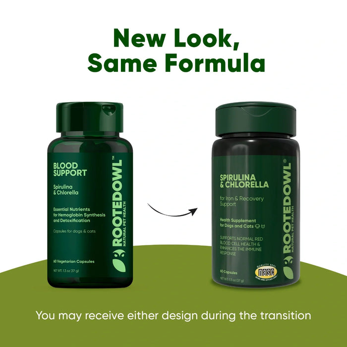 Spirulina and Chlorella Capsules for Dogs and Cats, photo 4