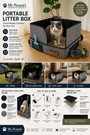 Portable Travel Cat Litter Box, photo 3