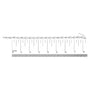1/2 Ct. T.W. Diamond Linked Infinity Anklet in Sterling Silver, photo 5