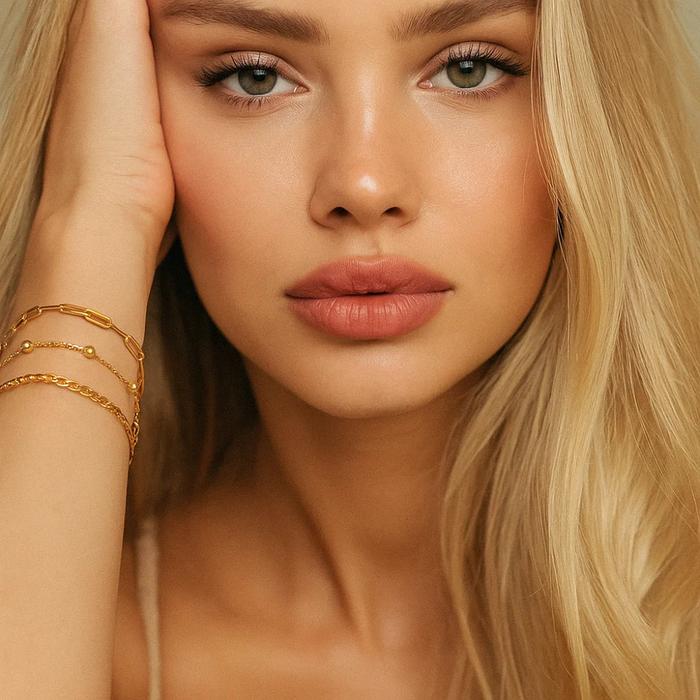 Adriana Three Piece Stackable Bracelet Set, photo 2
